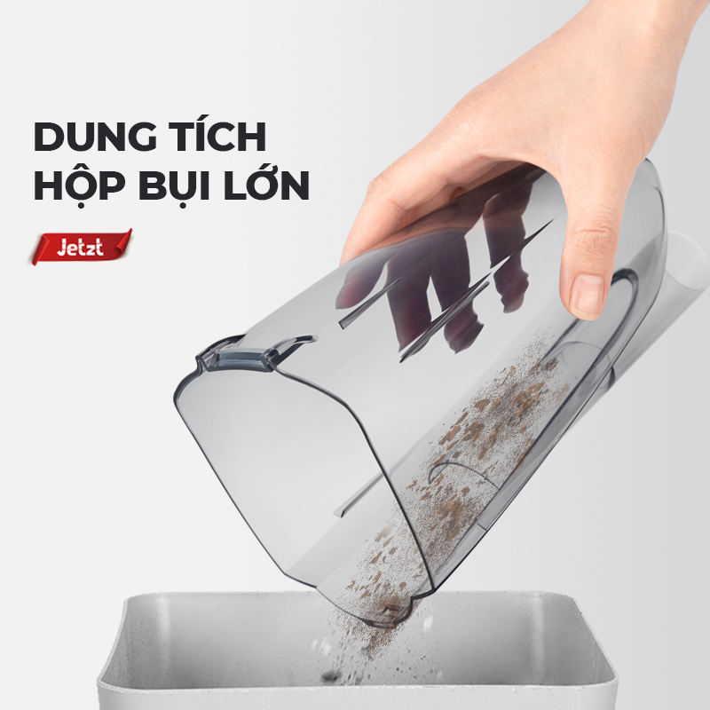 Máy hút bụi cầm tay có dây JETZT X9, lực hút 19000PA, hàng chính hãng