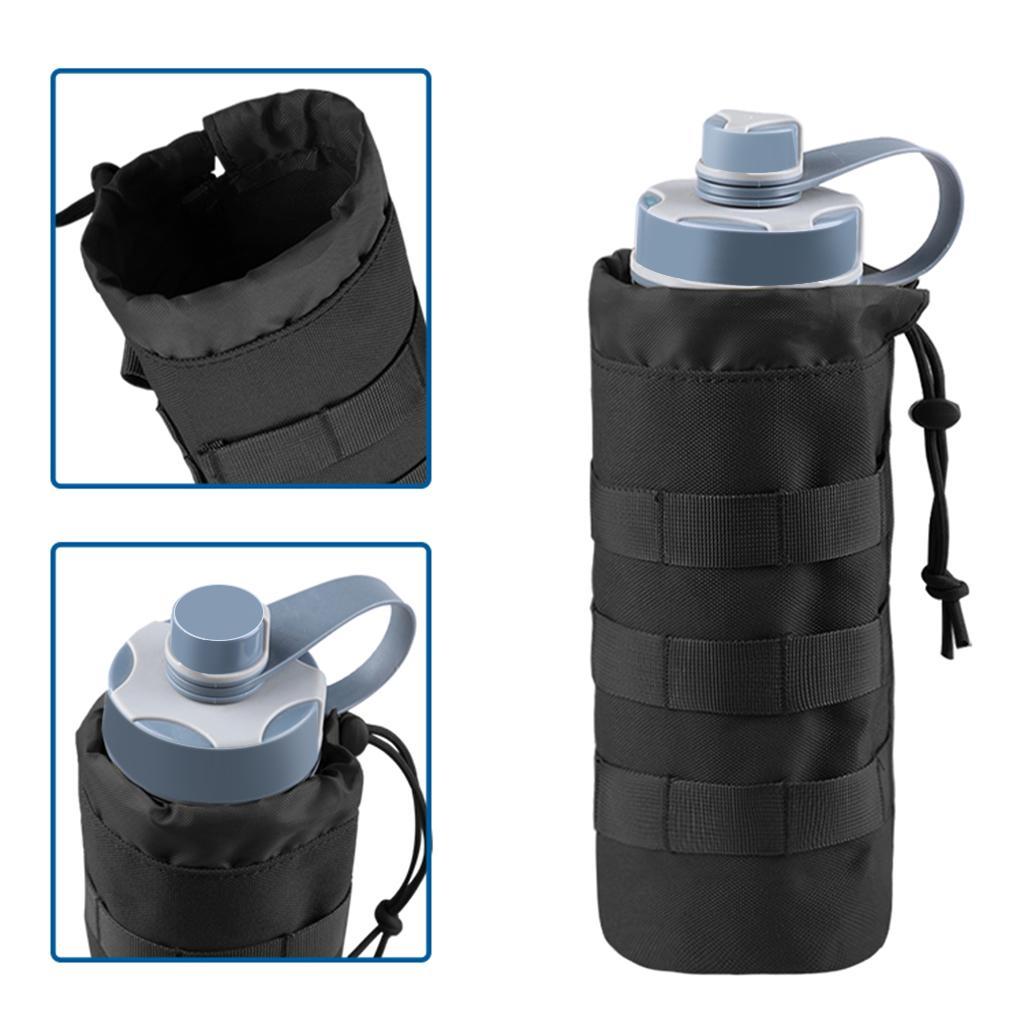 Molle Water Bottle Carrier Pouch Outdoor Carry Bag