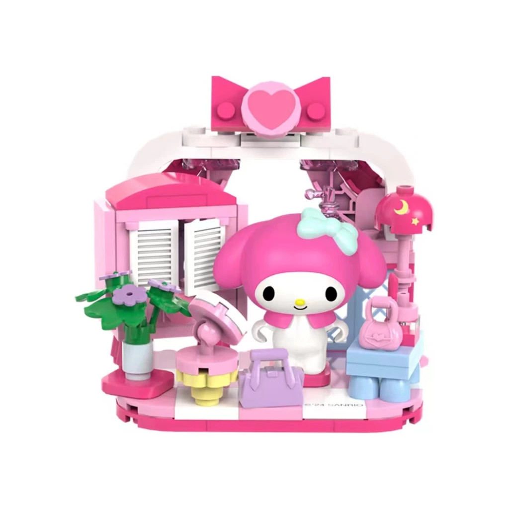 Đồ chơi - KEEPPLAY -  20849 Bộ đồ chơi xếp hình mô hình Sanrio chơi vui vẻ ở nhà - lẻ mẫu ngẫu nhiên