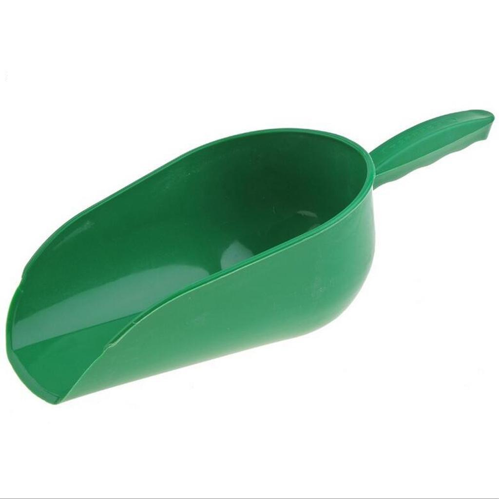 2x  With Handle Shove Flour Dry Food Ice Cereal Bar Buffet Sweets Green