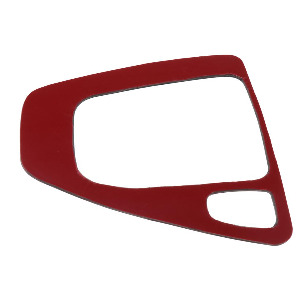 Car Gear Shift Surround Frame Cover Carbon Fiber