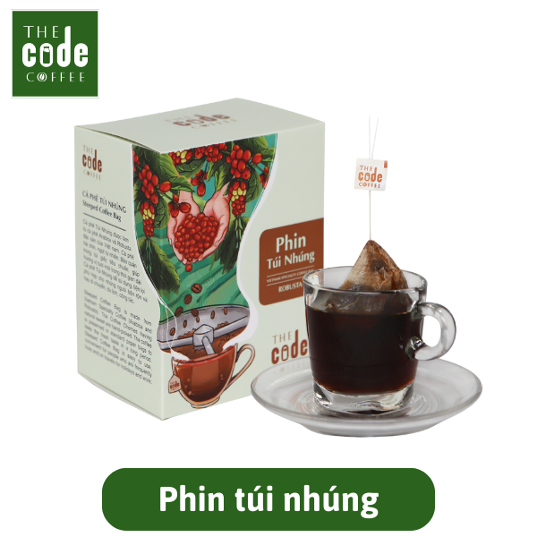 Cà Phê Americano Túi Nhúng Tiện Lợi - Arabica Túi Lọc Phin Giấy 1 Hộp 10 Gói - Drip Bag Coffee