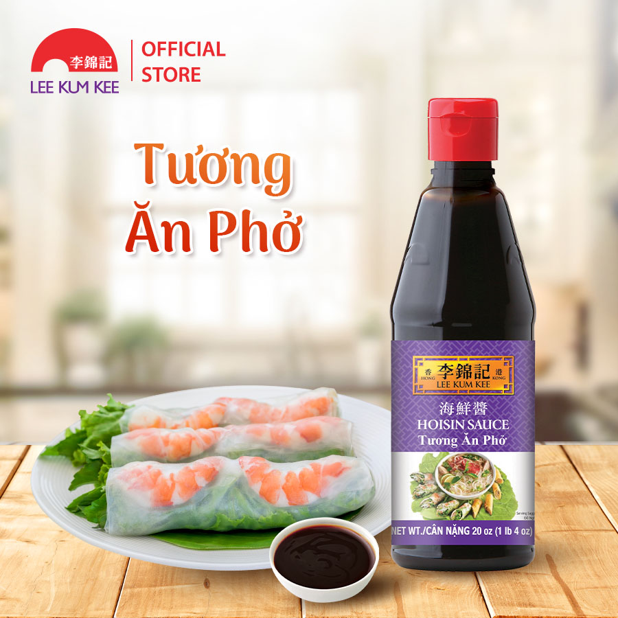 Tương ăn phở Lee Kum Kee Hoisin Sauce (567g/chai) loại cao cấp nhập khẩu từ Mỹ