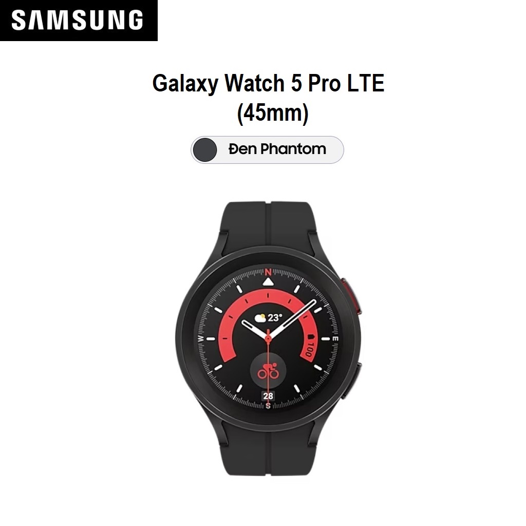 Đồng hồ thông minh Samsung Galaxy Watch 5 Pro LTE (45mm) R925 - Hàng Chính Hãng