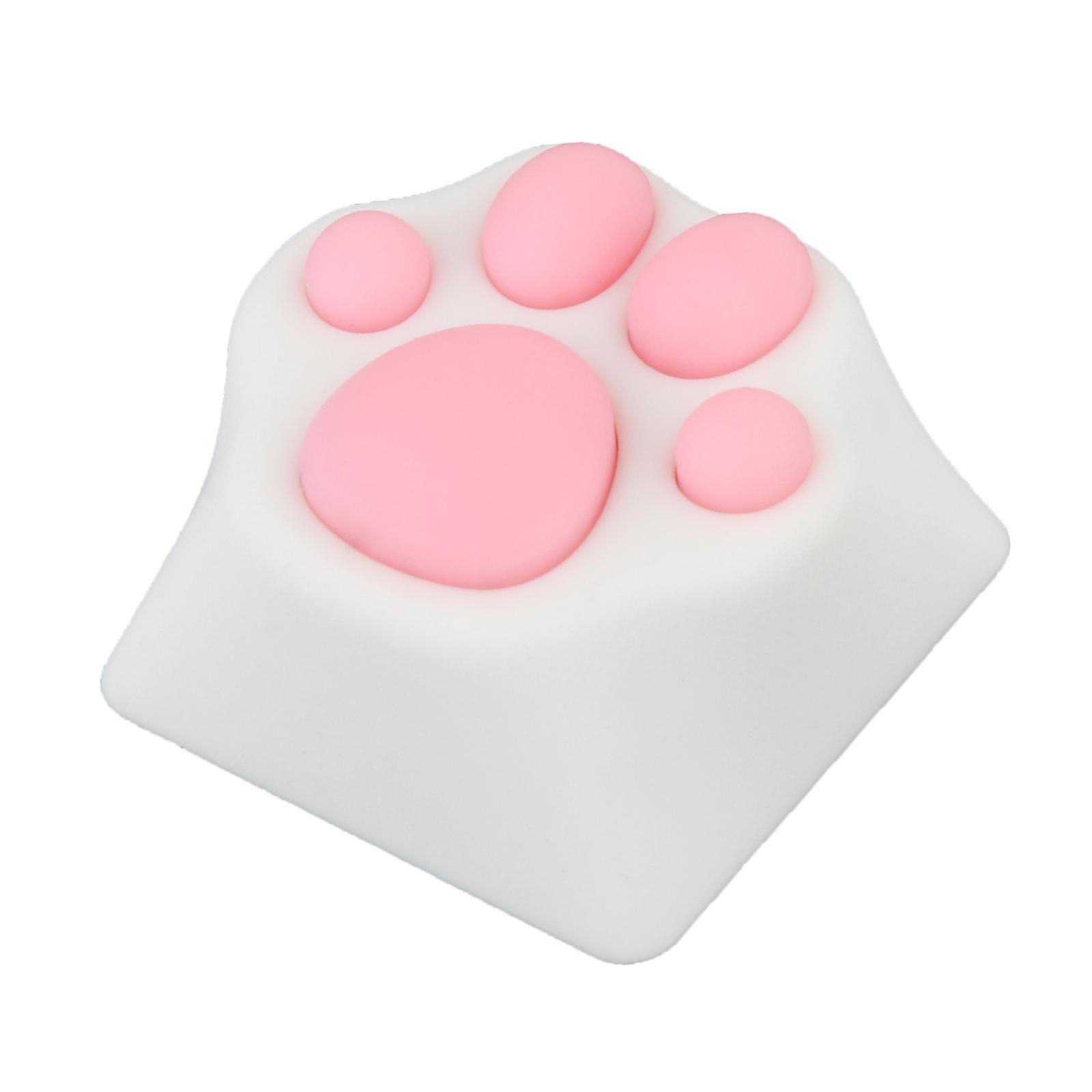 Customized ABS Handmade  Key   Silicone For ESC Key White