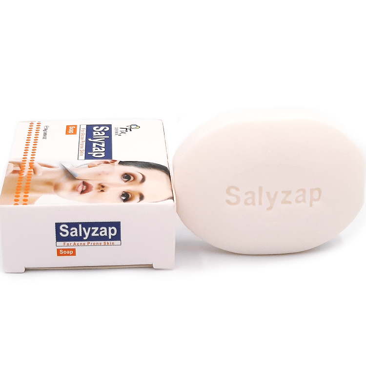 Xà Phòng Fixderma Giảm Mụn Mờ Thâm Mám Salyzap Soap 75g