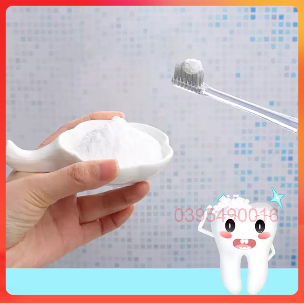 Bột Nở Baking Soda đa công dụng khử mùi, diệt khuẩn, tẩy rửa, chăm sóc da, bột làm bánh, sạch vết ố vàng Túi 10 Gói