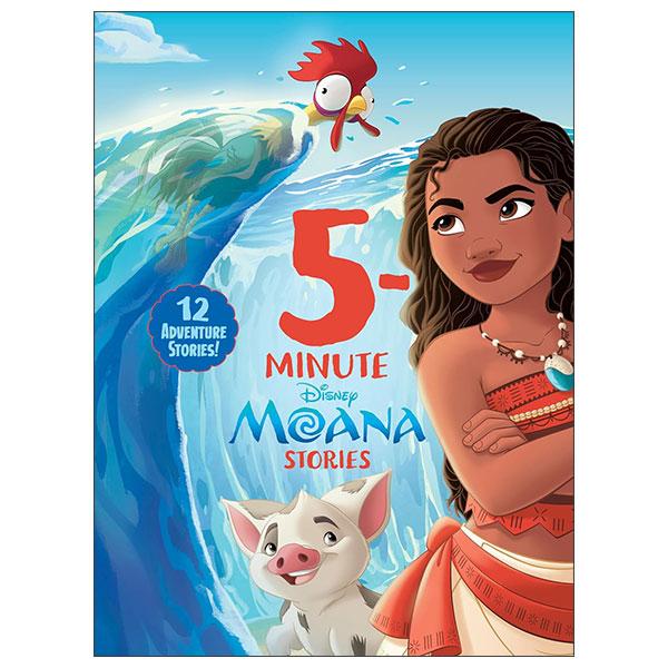 Sách ngoại văn: 5-Minute Moana Stories
