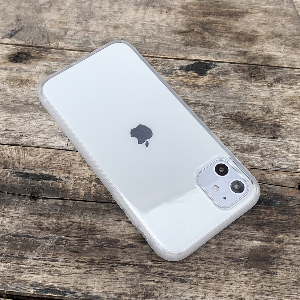 Ốp lưng dẻo chống sốc cao cấp dành cho iPhone 11 - Màu trắng mờ