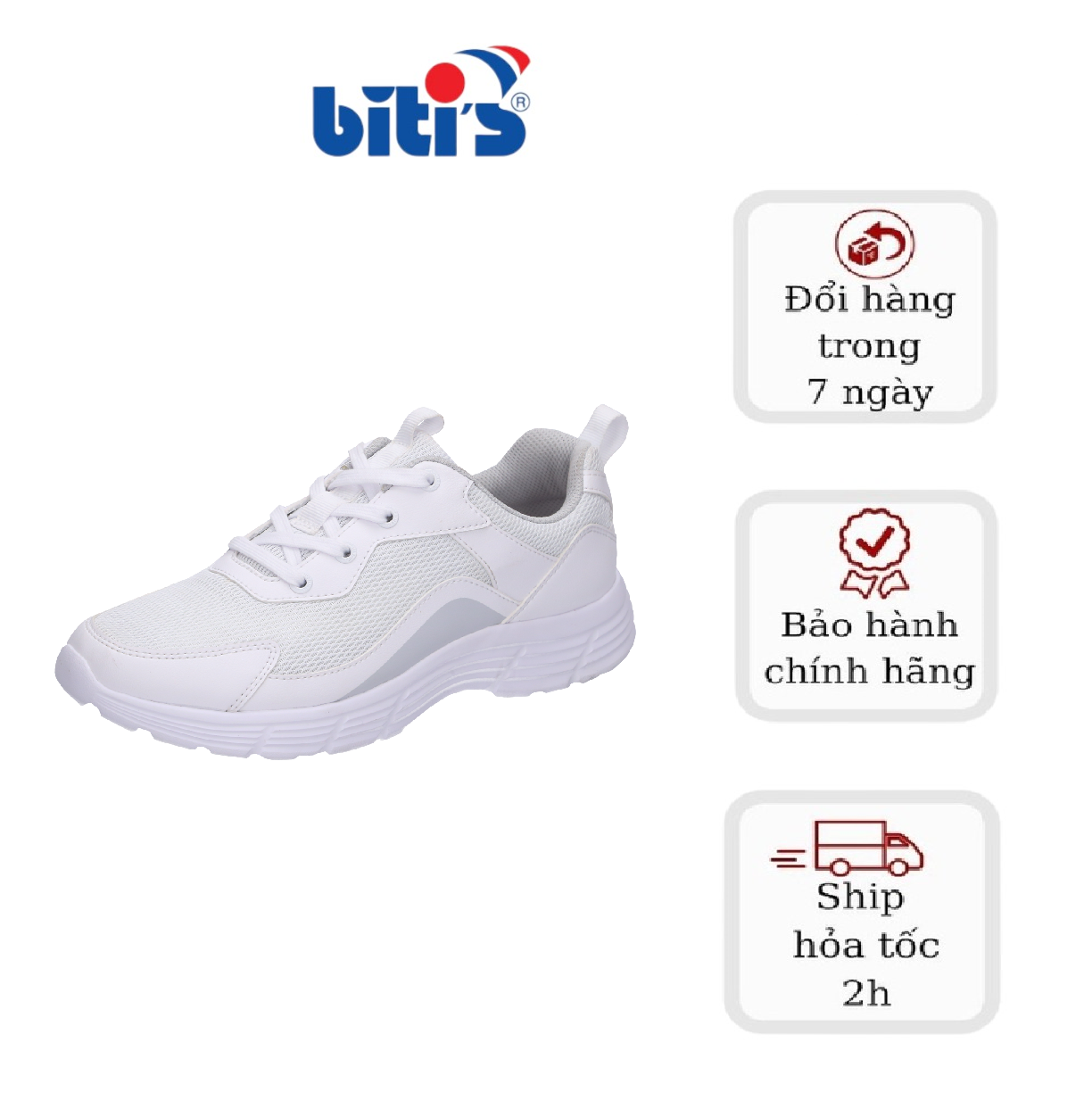 Giày Thể Thao Trẻ Em Biti's BSB004901TRG Siêu Nhẹ Size 36 - 43
