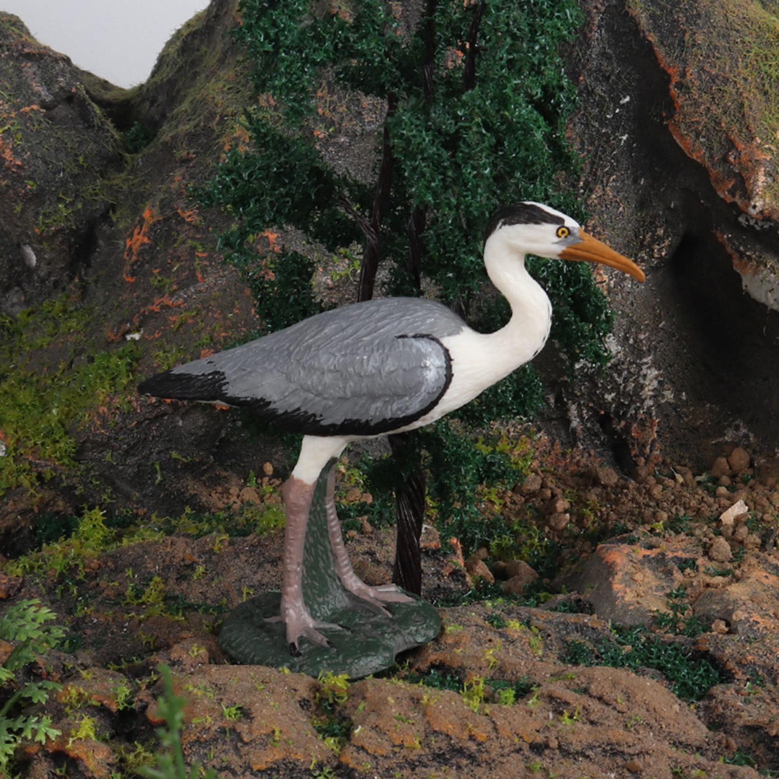 Bird Statue Animals Birds Model Bird Figurines for Outdoor Garden Decoration