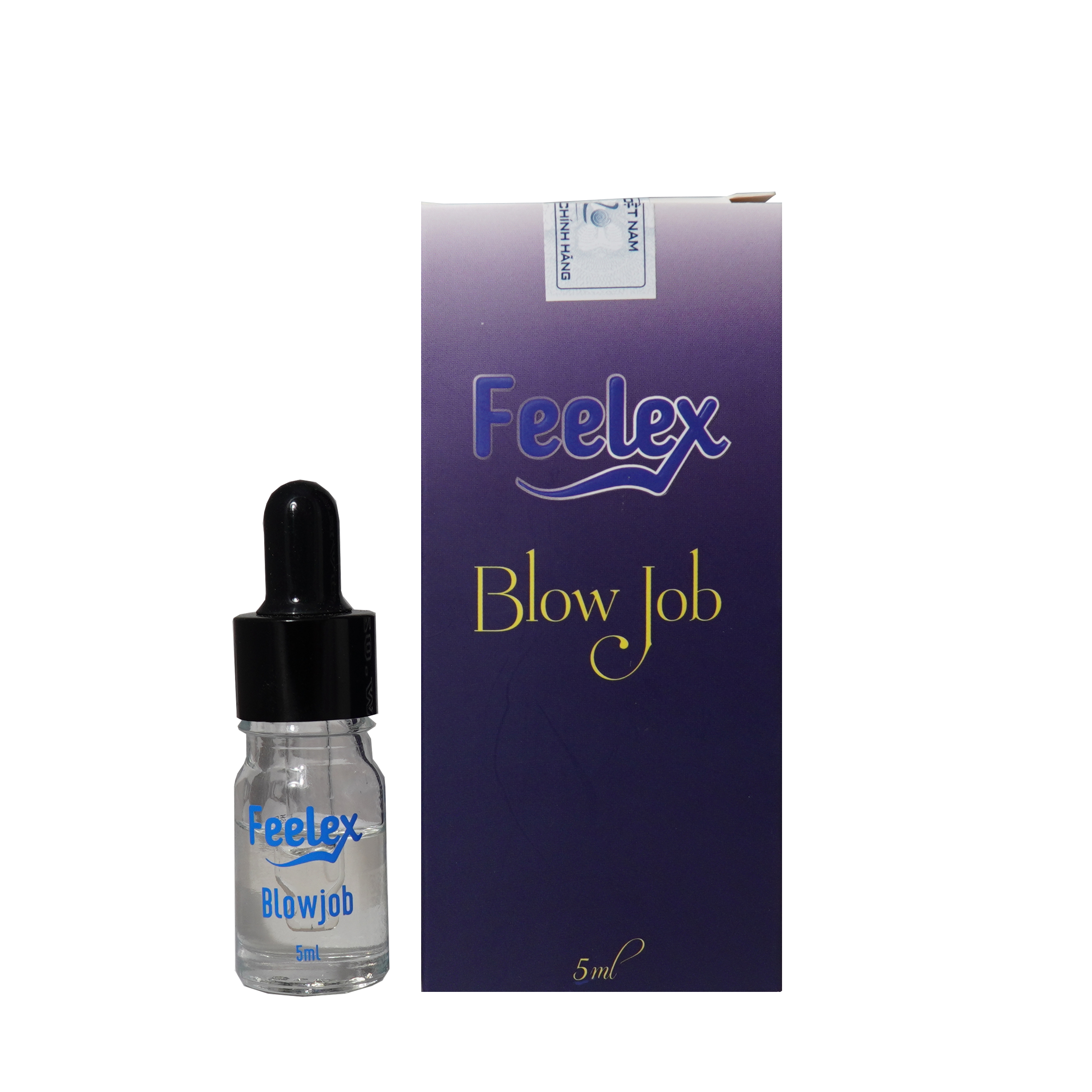 Nước ngậm tinh chất bạc hà Feelex Blow Job cảm giác mát lạnh, bùng nổ - Lọ 5ml