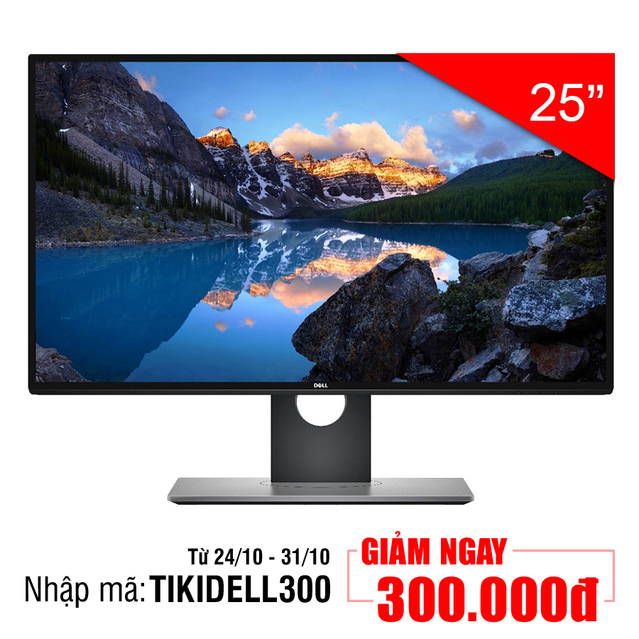 Màn Hình Dell U2518D 25inch 2K 5ms 60Hz IPS - Hàng Chính Hãng