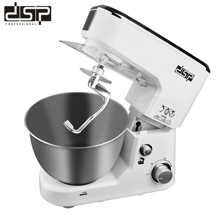 Máy trộn bột, đánh trứng DSP KM3030 dung tích 5 lít, công suất 1000W, trang bị bộ phận kiểm soát tốc độ điện tử - Hàng Nhập Khẩu