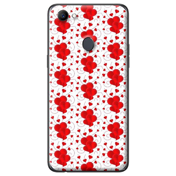 Ốp lưng cho Oppo F7 NỀN TRÁI TIM 1 - Hàng chính hãng