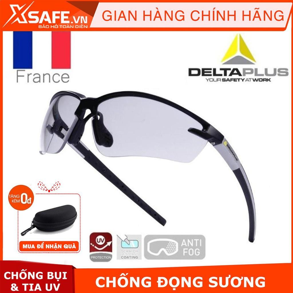 Kính bảo hộ Deltaplus Fuji2 Mắt kính chống bụi, chống tia UV, chắn gió, chống trầy xước, đọng sương,lao động, đi xe máy