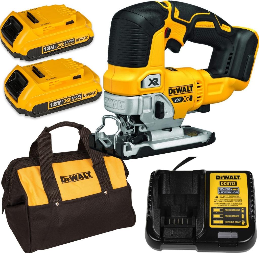 MÁY CƯA CẦM TAY 20V DEWALT DCS334BD2 - HÀNG CHÍNH HÃNG