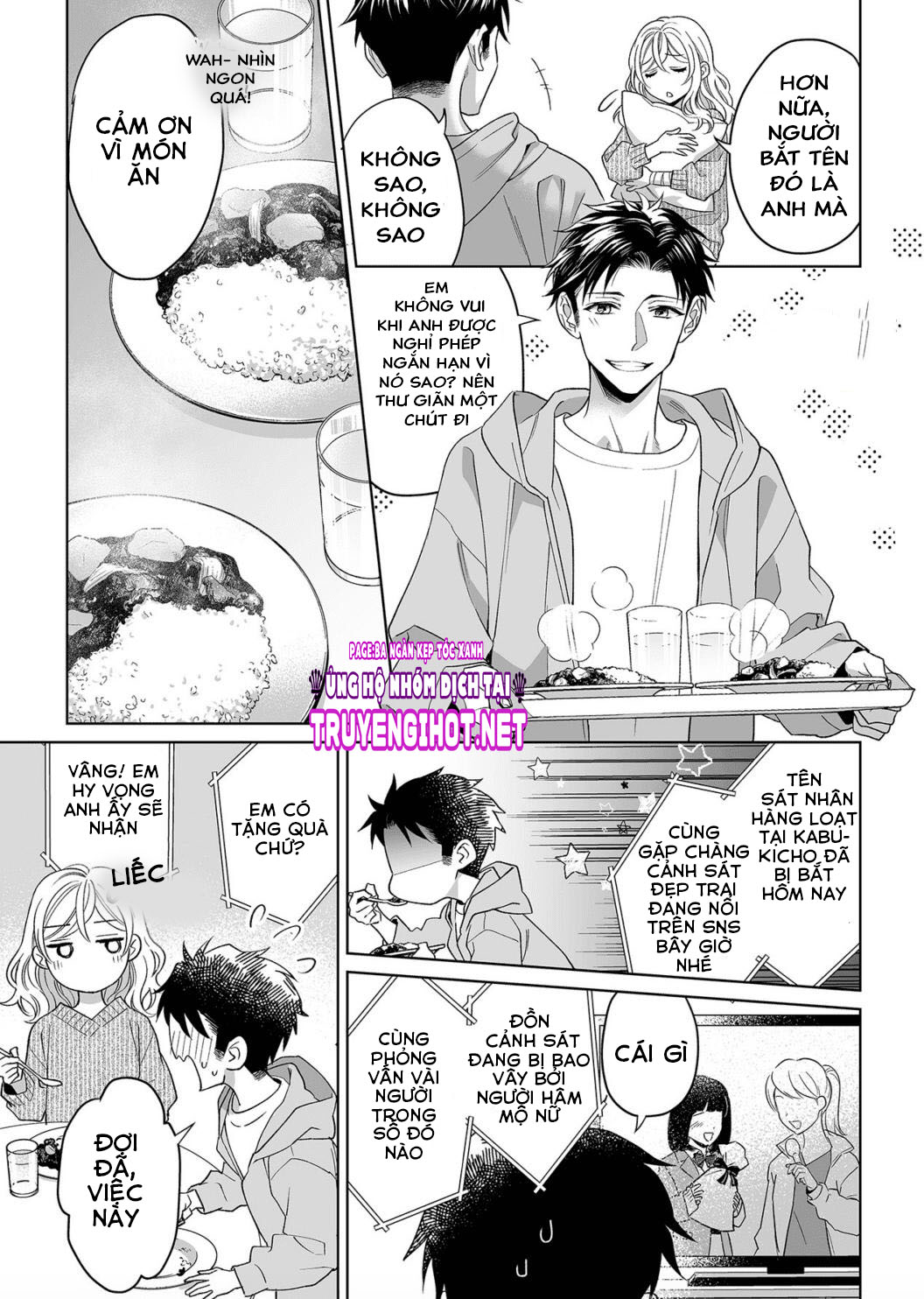 bạn trai cảnh sát là kẻ dê xòm?!? chapter 15 5