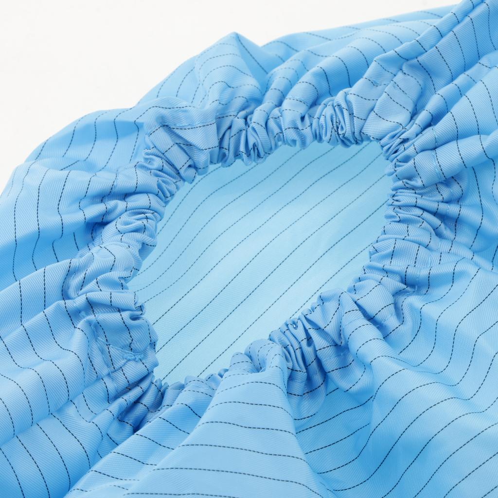 Anti-static Reusable Shoe Boot Cover Blue Overshoe Protector For Workshop
