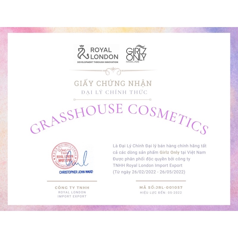 Dầu Gội Khô Girlz Only 200ml giúp làm phồng, hỗ trợ cải thiện tình trạng khô bết tóc