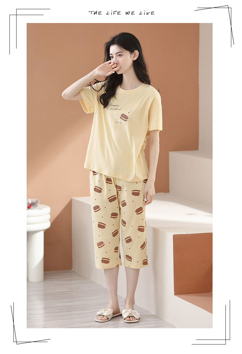 Quần áo mặc nhà cotton 5638