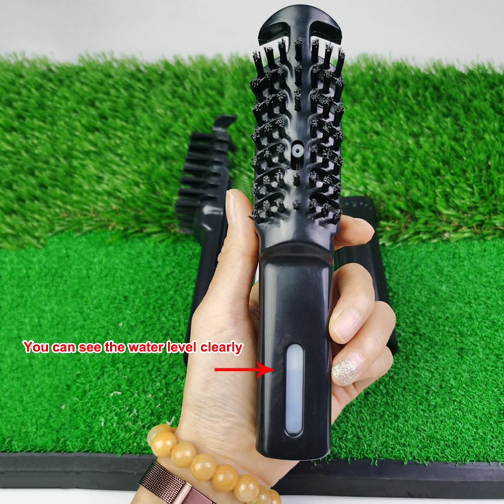 Bàn chải nước chơi gôn có thể tháo rời 2 trong 1 bằng nylon với bình xịt Làm sạch nhanh để luyện tập Phụ kiện chơi gôn