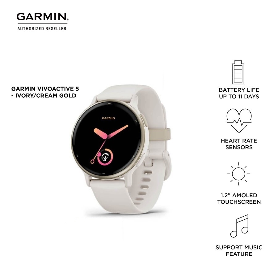 Đồng hồ thông minh Garmin Vivoactive 5 - Hàng chính hãng