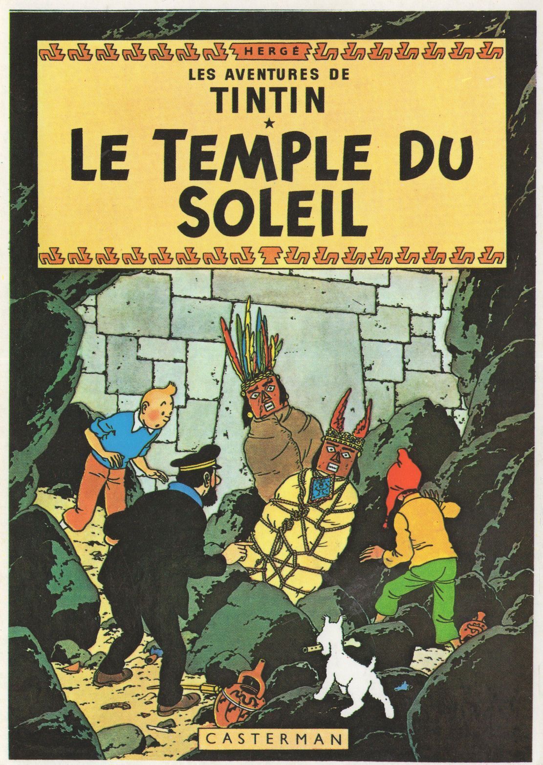 Truyện tranh tiếng Pháp: TINTIN - T14 - LE TEMPLE DU SOLEIL