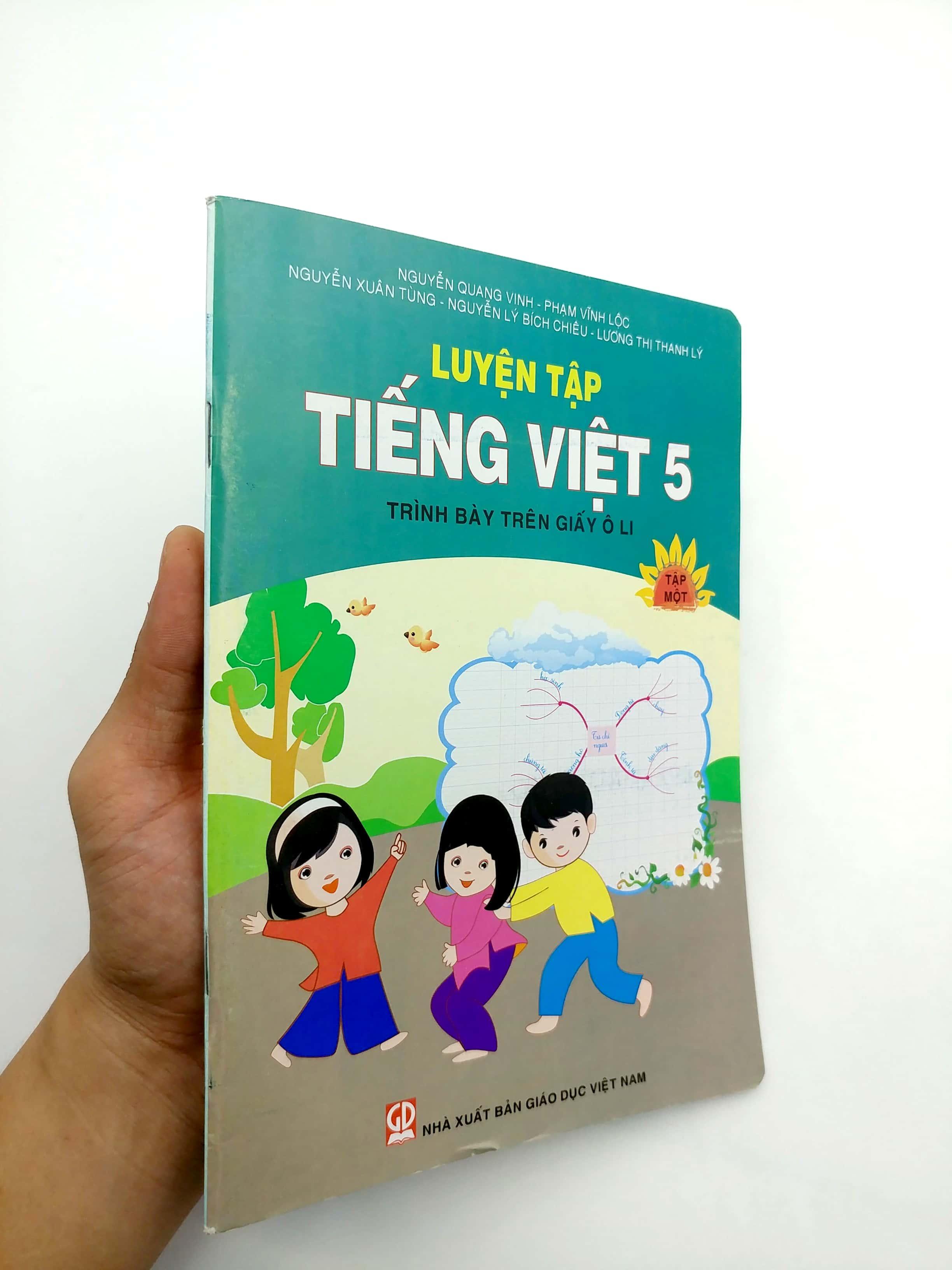 Luyện Tập Tiếng Việt 5 - Tập 1 (Trình Bày Trên Giấy Ô Li)