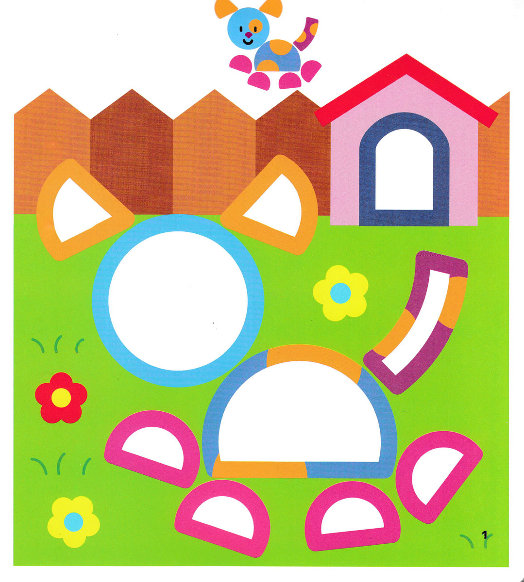 Sticker Động Vật Đáng Yêu - Dành Cho Bé 2 Tuổi