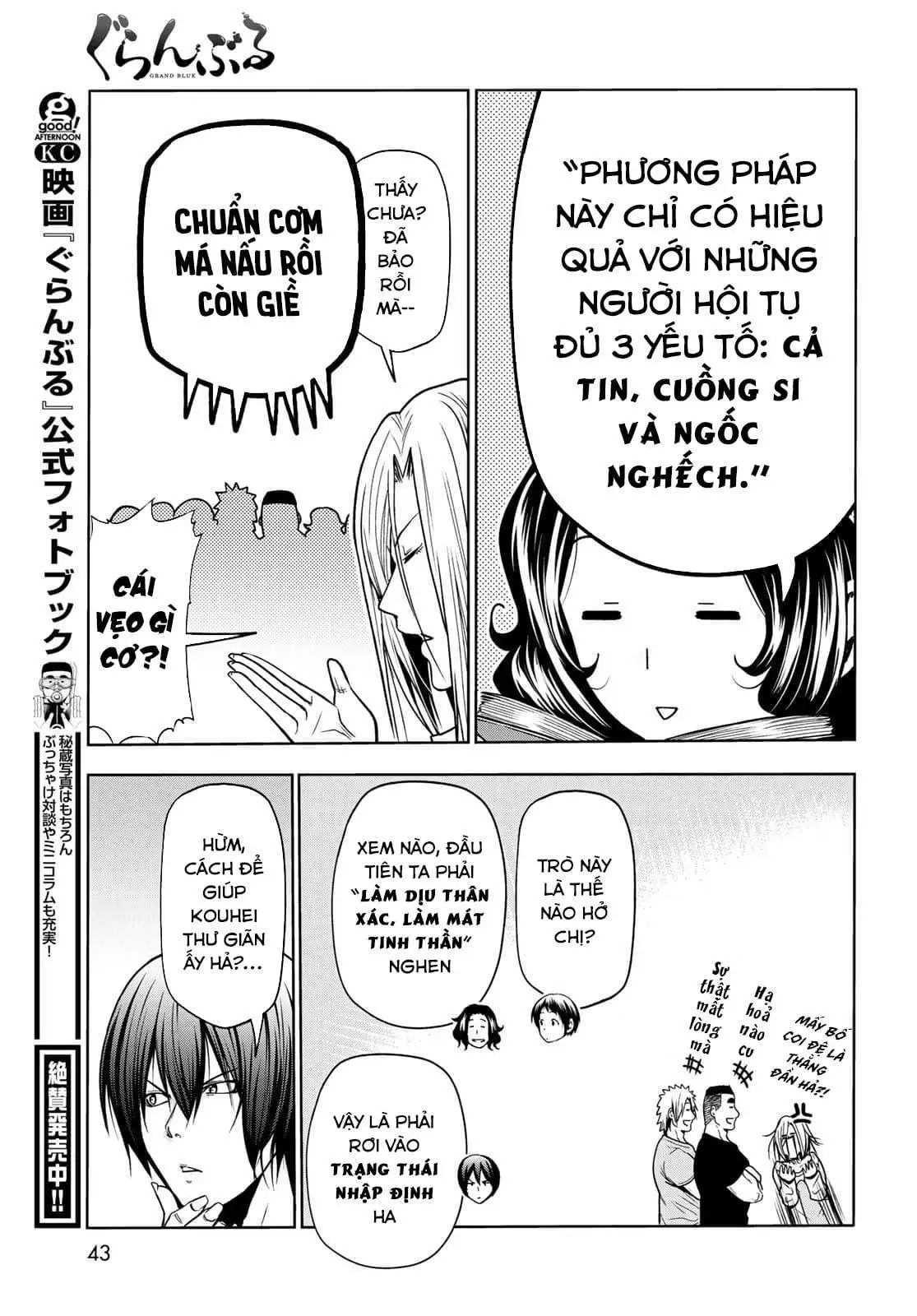 cô gái thích lặn - grand blue chapter 73 7