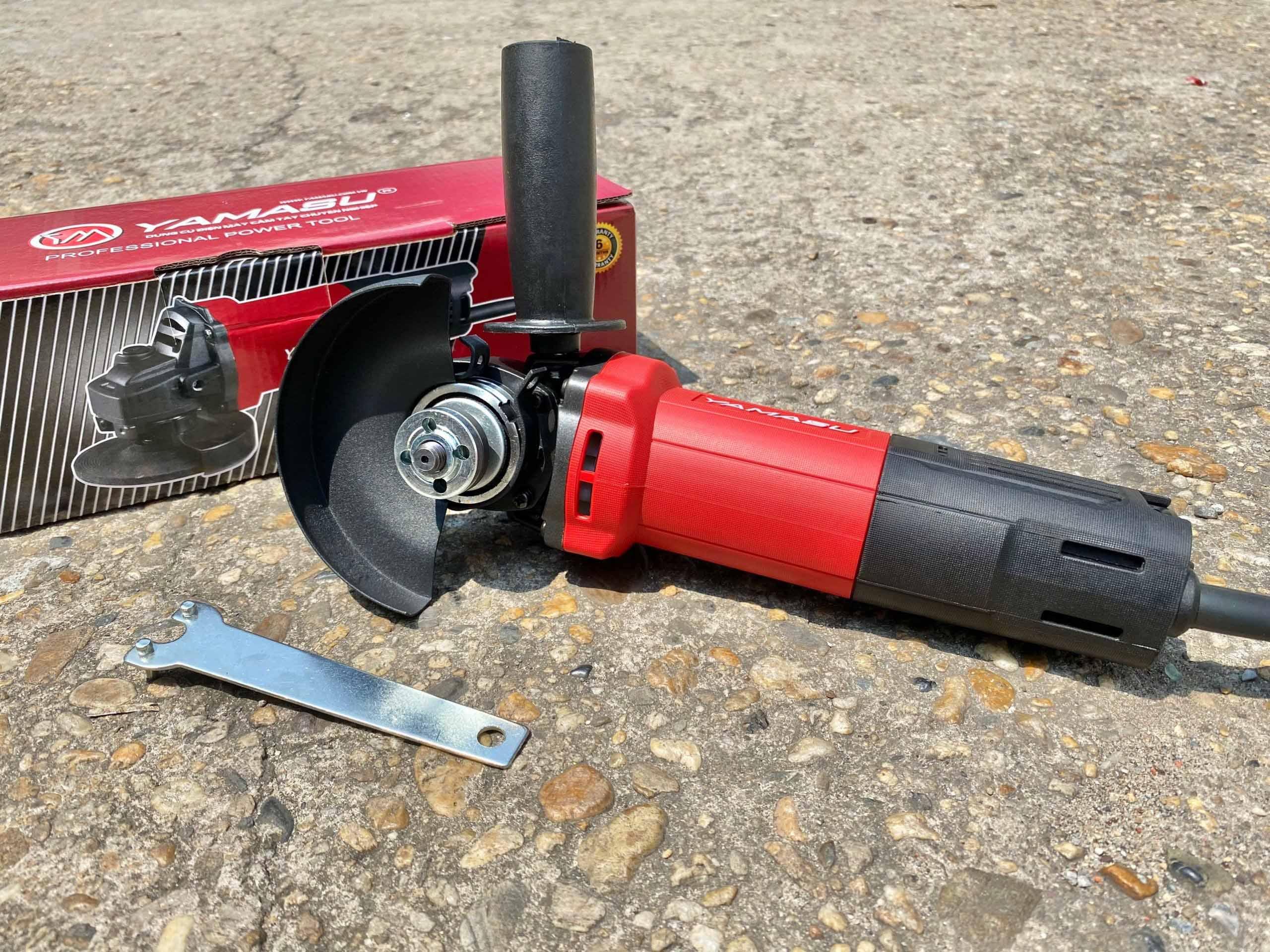 MÁY MÀI GÓC TAY NGẮN 850W 100MM YMS 100-01 YAMASU - HÀNG CHÍNH HÃNG