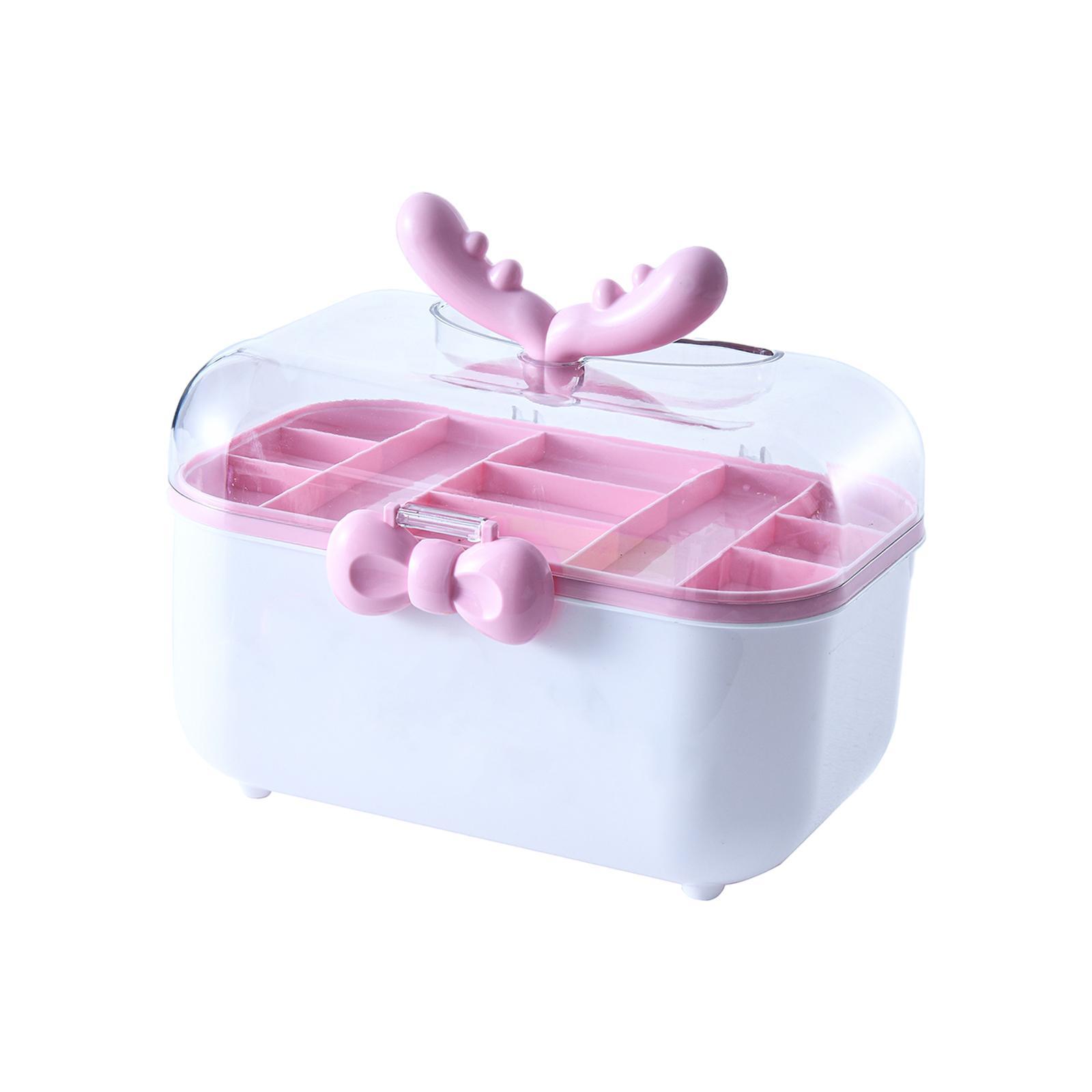 Children Hair Accessories Storage Box Jewelry Organizer Container Hair Accessory Organizer for Hair Clips Necklaces Bracelets