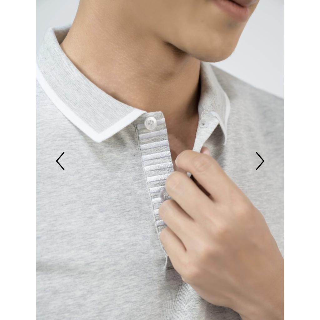 OWEN - Áo polo nam Owen màu xám 220304 - Áo thun ngắn tay có cổ nam