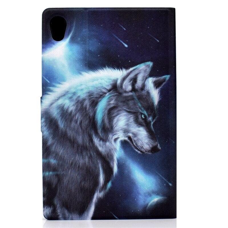 Bao da máy tính bảng in hình sư tử cho Lenovo Tab M10 HD thế hệ thứ 2 TB-X306F TB-X306X