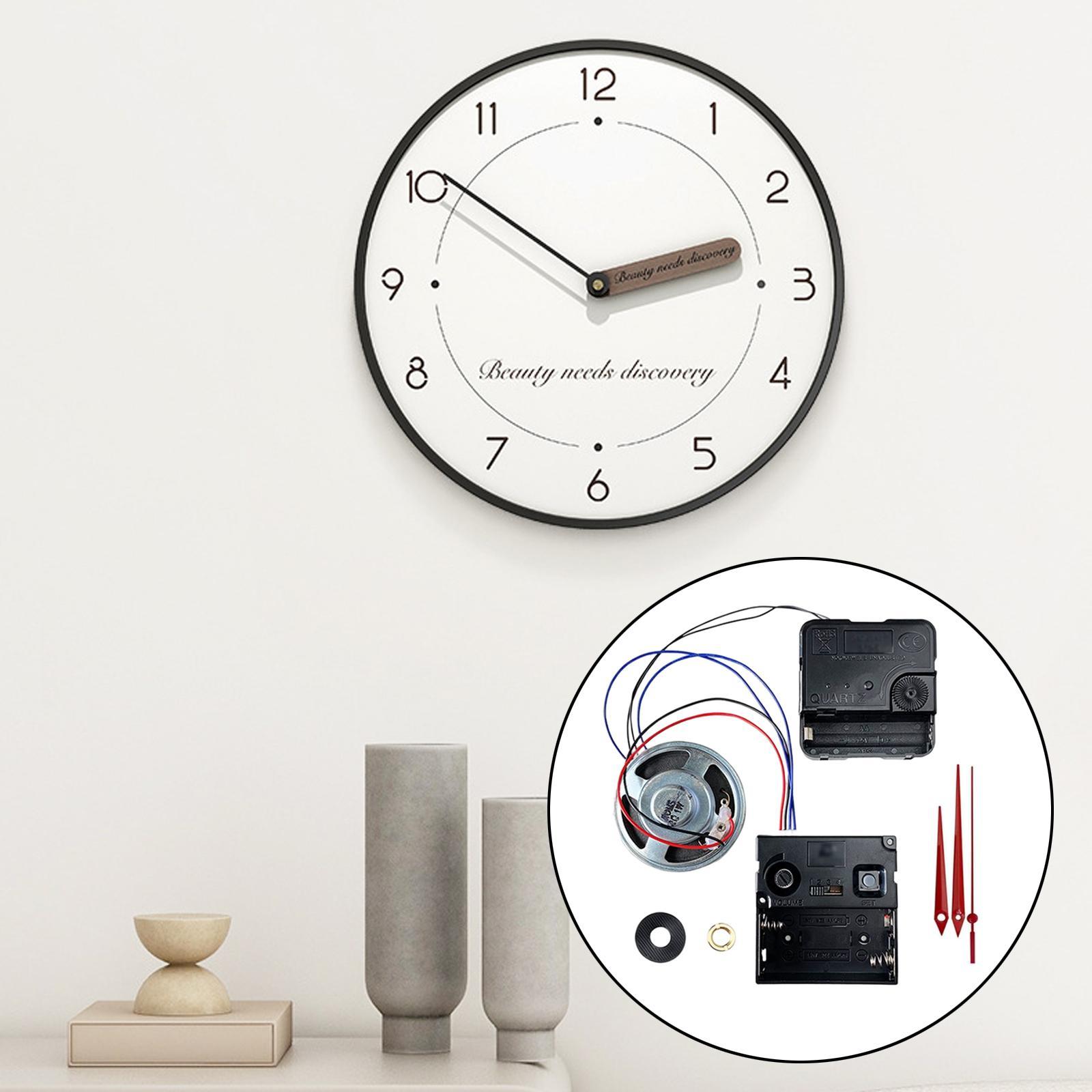 DIY Wall Clock Movement Mechanism DIY Clock Accessories with Music Chime Box