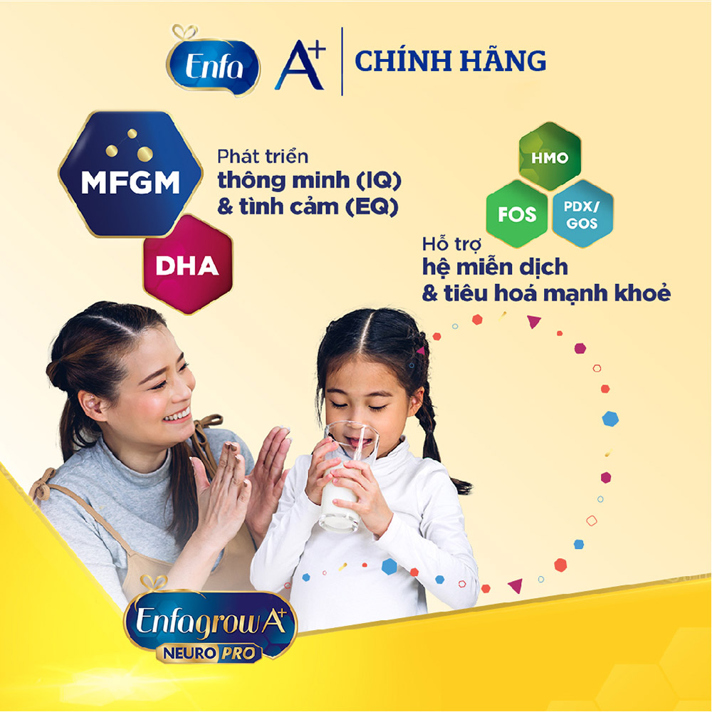 Bộ 1 hộp sữa bột Enfagrow A+ NeuroPro 4 2’FL HMO vị nhạt dễ uống cho trẻ từ 2-6 tuổi 2.2kg - Tặng 1 Đồ Chơi Camera cho bé