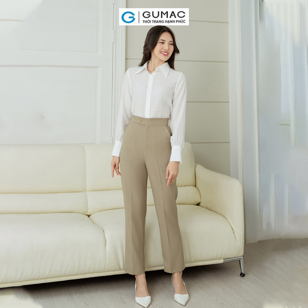 Quần tây cơ bản GUMAC QD08046