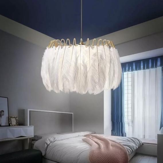 Đèn thả lông vũ hiện đại NTP-58