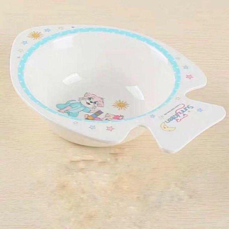 Bát ăn dặm cho bé hình các con vật ngộ nghĩnh