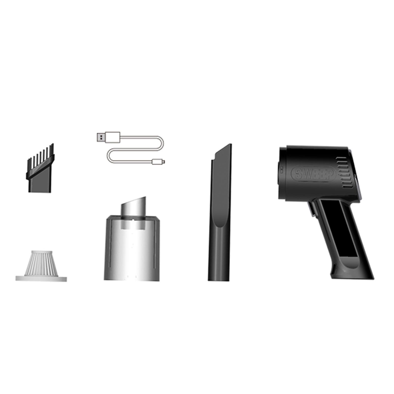 Wireless Handheld Car Vacuum Cleaner Powerful Suction Tiny Car Vacuum Cleaner for Office Car Home