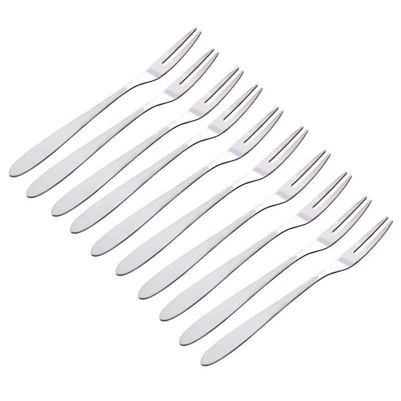 Dĩa Ăn Hoa Quả Trái Cây, Nĩa Ăn Bánh Gato Inox Gia Đình