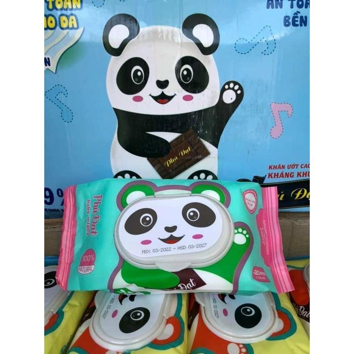 10 HỘP KHĂN ƯỚT GẤU ĐEN , HỘP 120 TỜ.