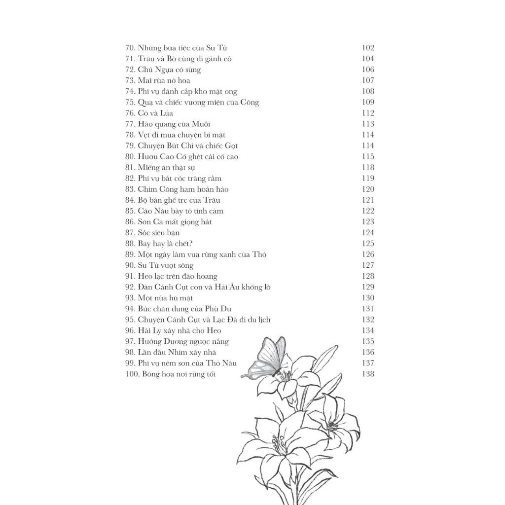 Sách - 100 truyện ngụ ngôn cùng bé lớn khôn - Nhã Nam Official