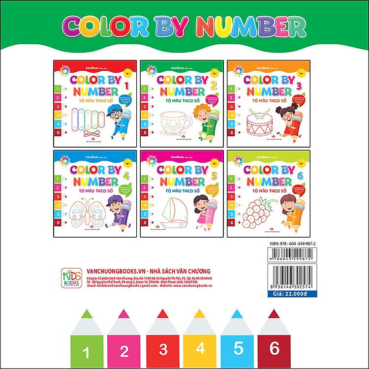 Sách Color By Number – Tô Màu Theo