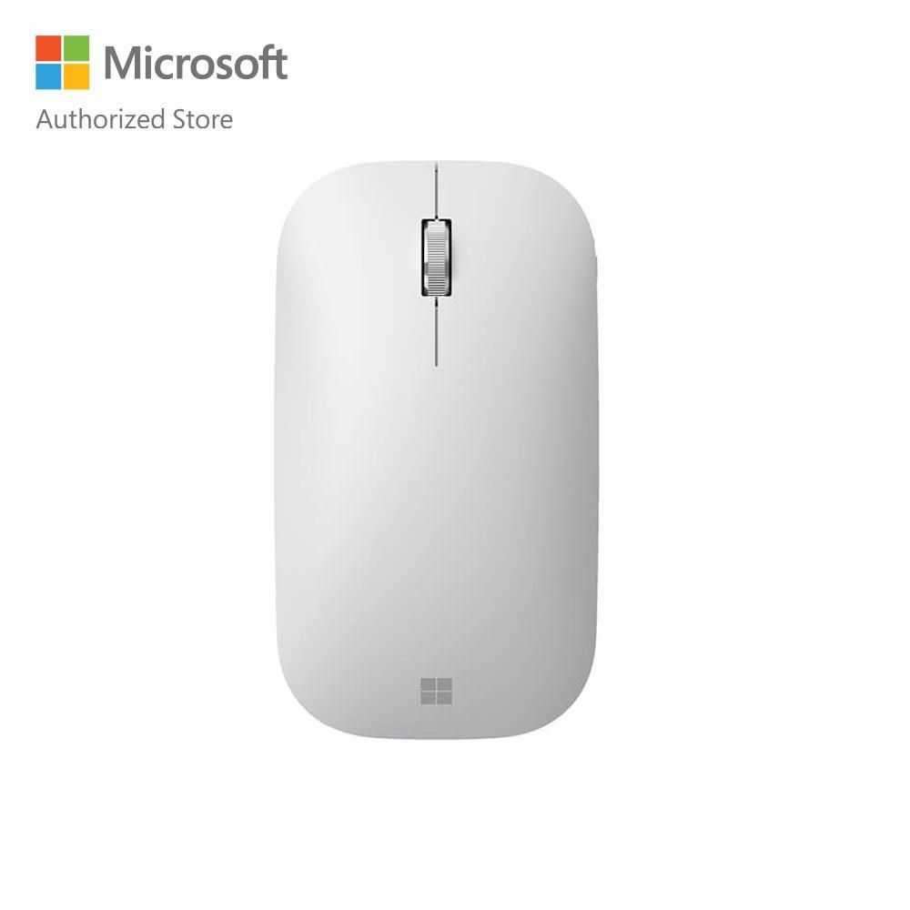 Chuột Bluetooth Microsoft BlueTrack Modern Mobile - Xám trắng Hàng chính hãng