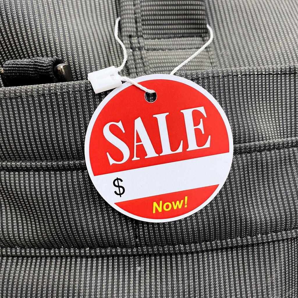 Sale Tag Thẻ Tag Giấy Trắng 50pcs