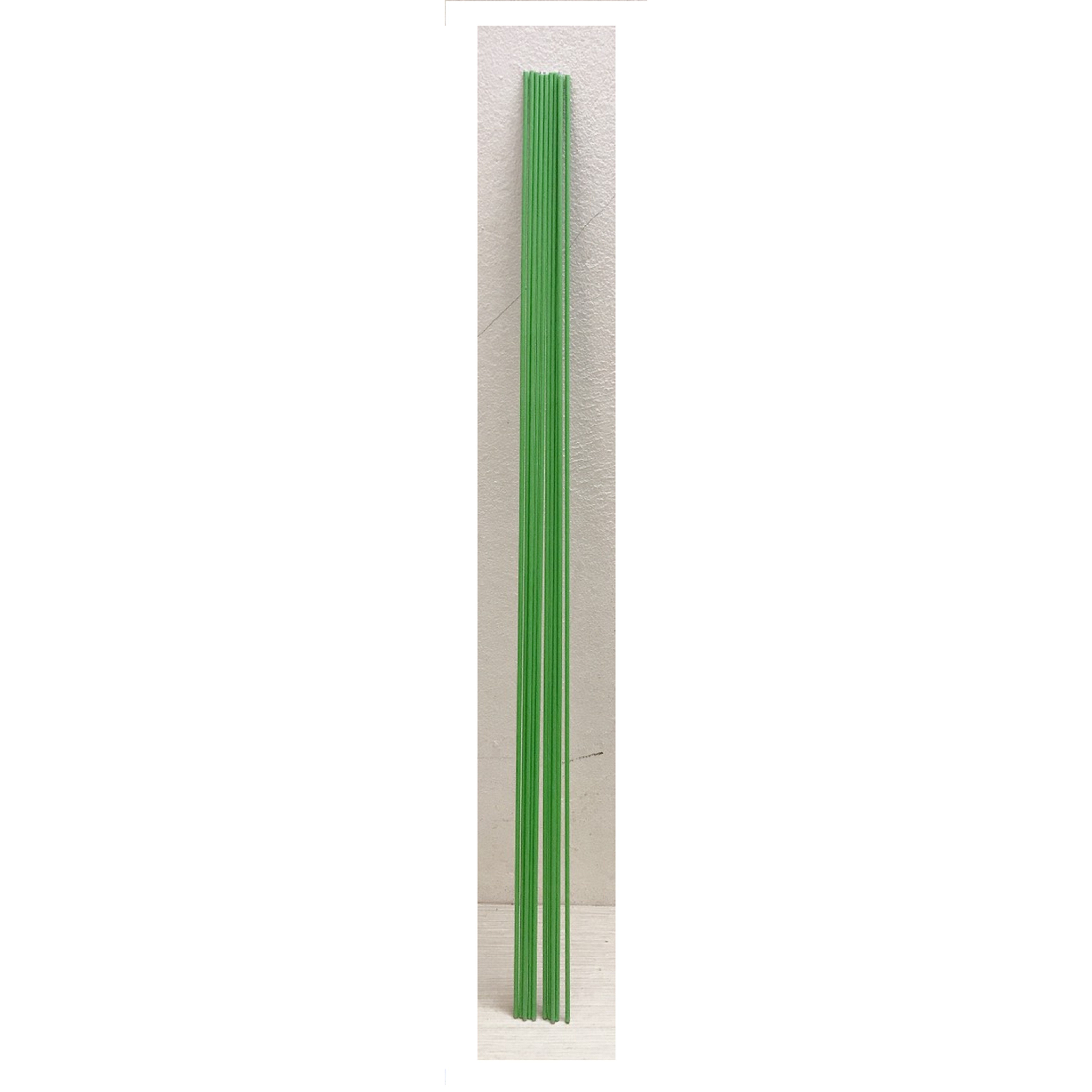 10 Que Thép Chống Lan Bọc Nhựa Màu Xanh Dài 80cm