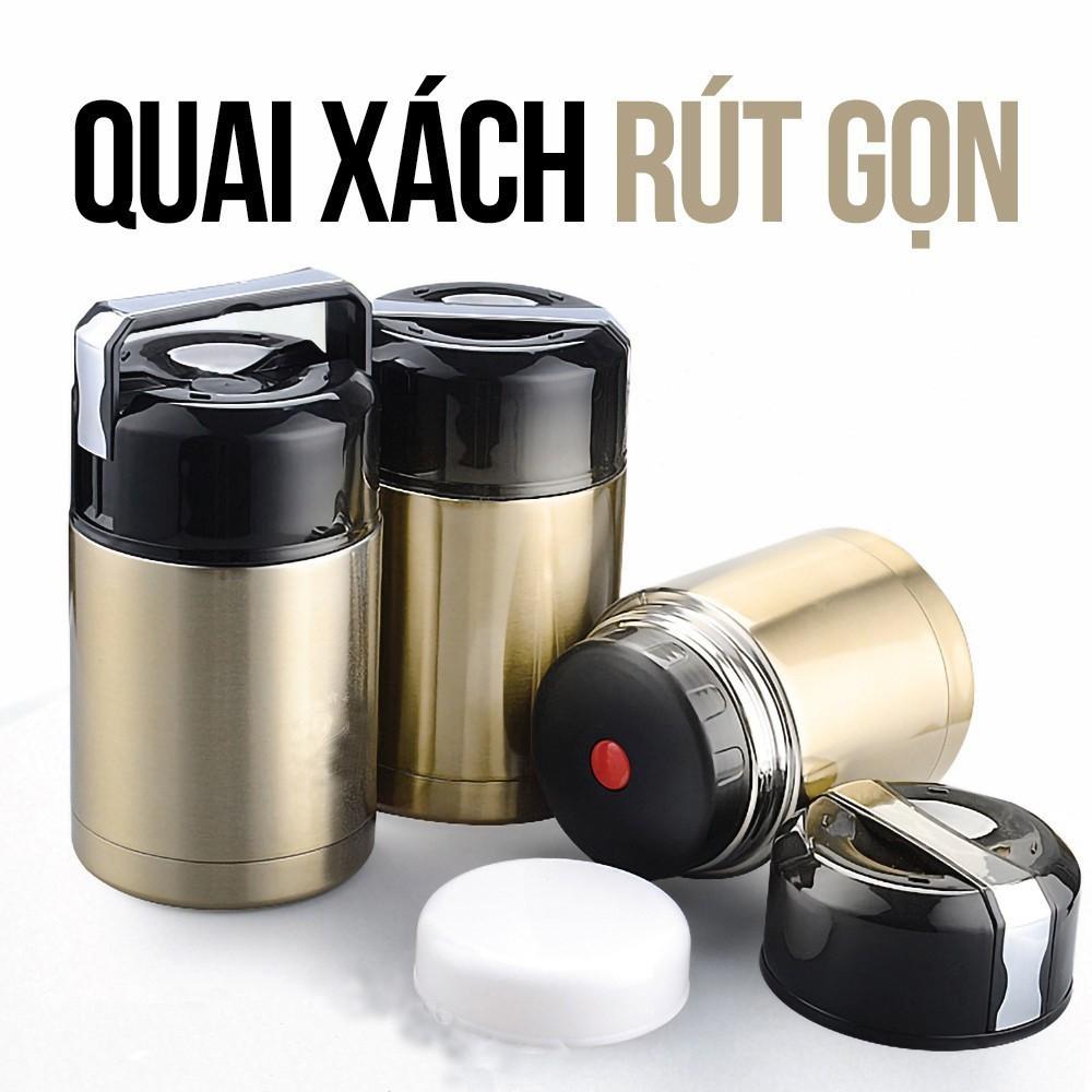 Bình Ủ Cháo Giữ Nhiệt Nhật Bản Tiện Dụng 1000ml - Giao Mẫu Ngẫu Nhiên