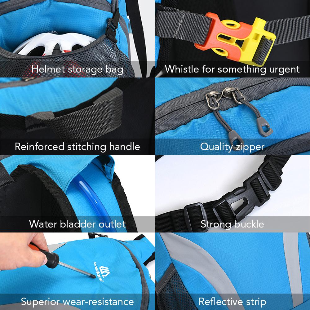 Ba lô đi xe đạp, hoạt động ngoài trời, leo núi không thấm nước Dung tích lớn 15 lít dành cho nam nữ